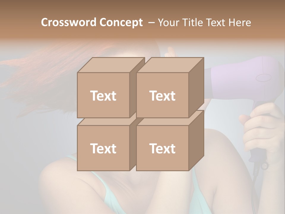 Color Cute Eye PowerPoint Template