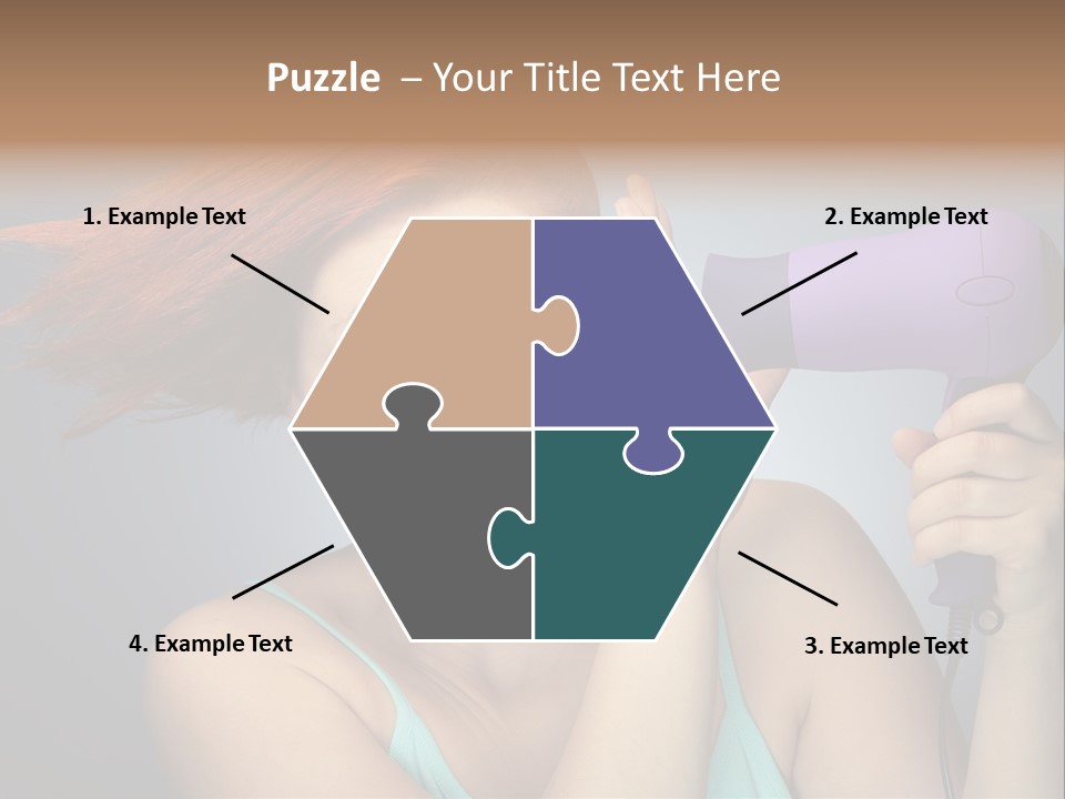 Color Cute Eye PowerPoint Template