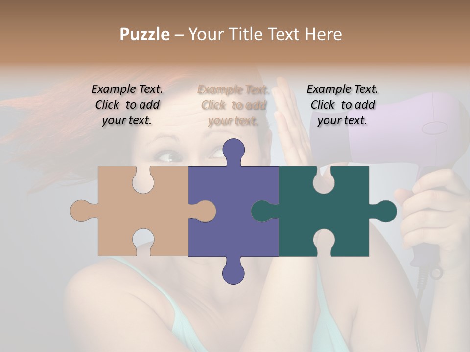 Color Cute Eye PowerPoint Template