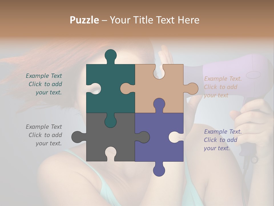 Color Cute Eye PowerPoint Template