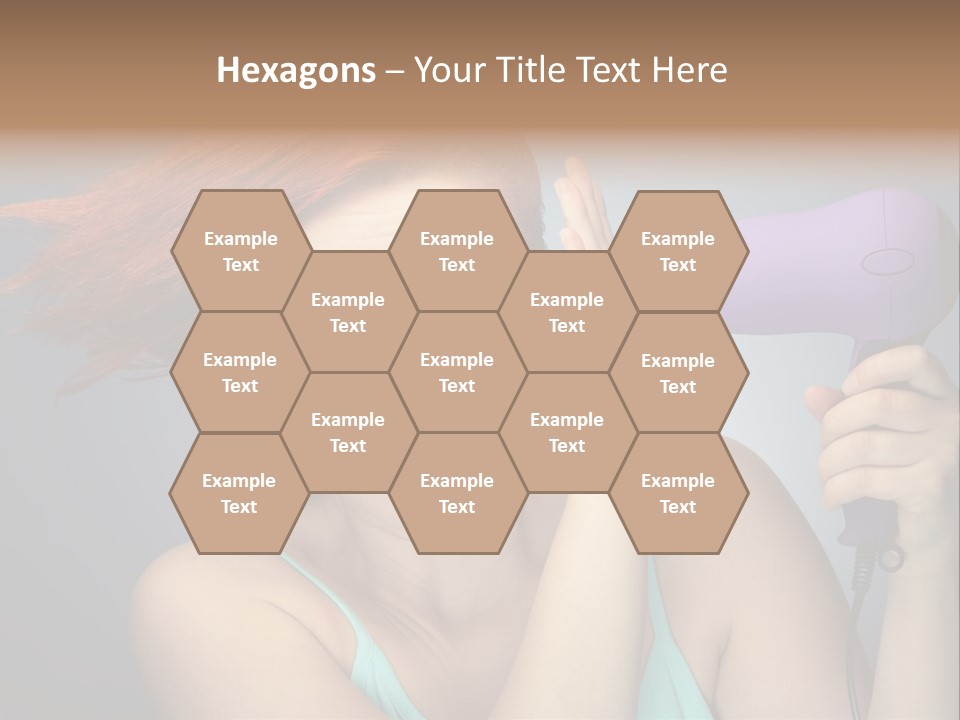 Color Cute Eye PowerPoint Template