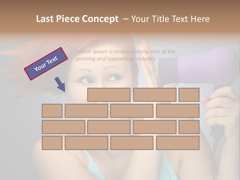 Color Cute Eye PowerPoint Template