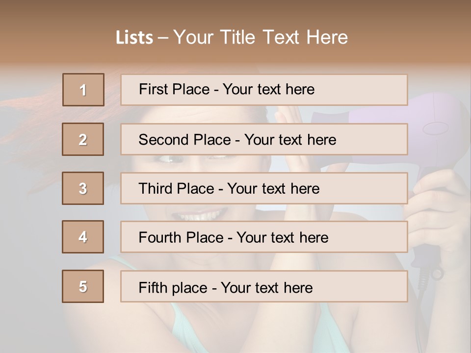 Color Cute Eye PowerPoint Template