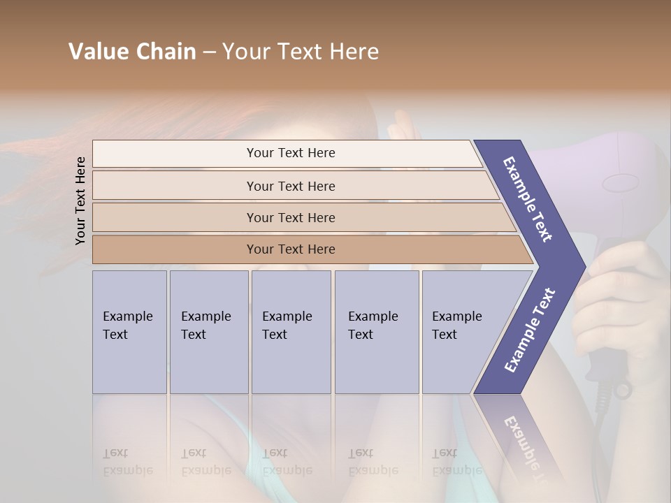 Color Cute Eye PowerPoint Template
