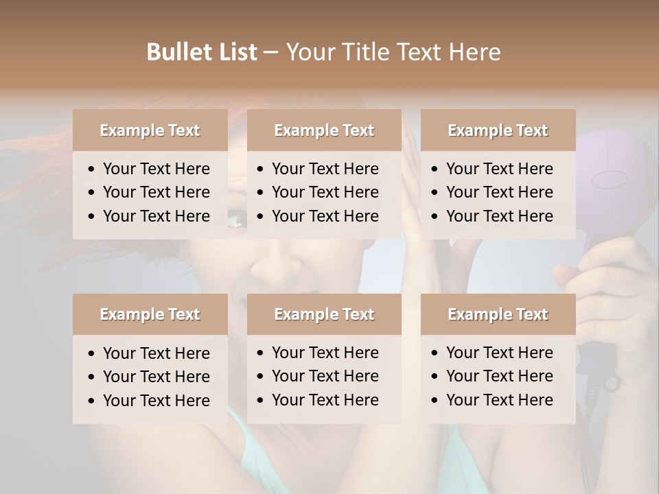 Color Cute Eye PowerPoint Template