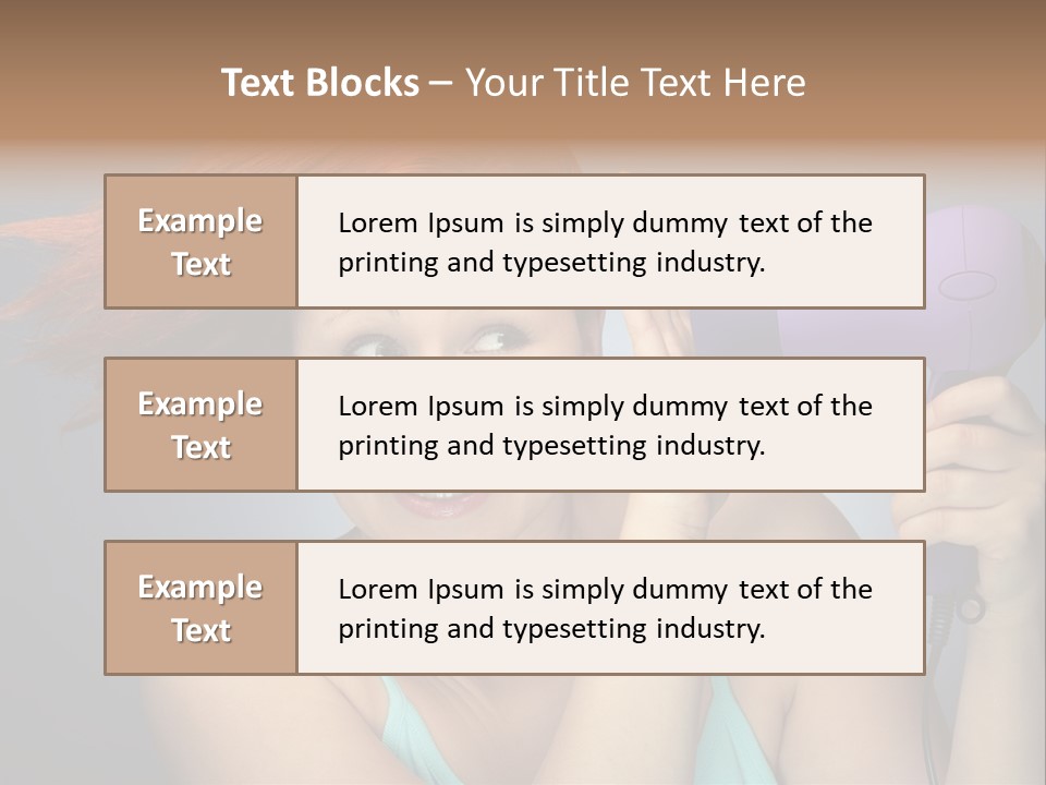 Color Cute Eye PowerPoint Template