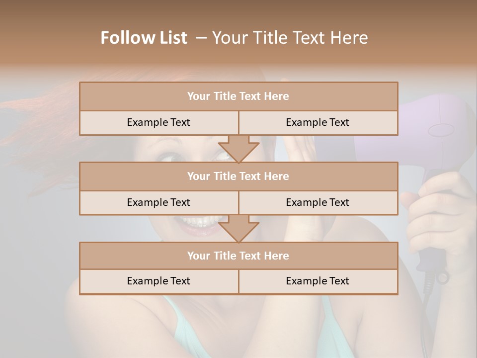 Color Cute Eye PowerPoint Template