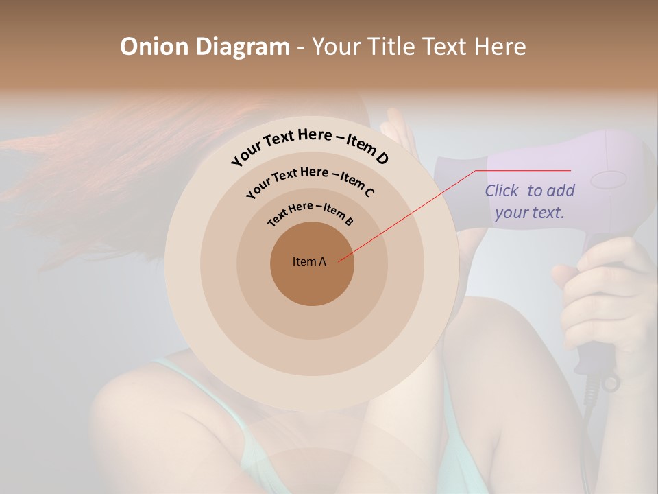 Color Cute Eye PowerPoint Template