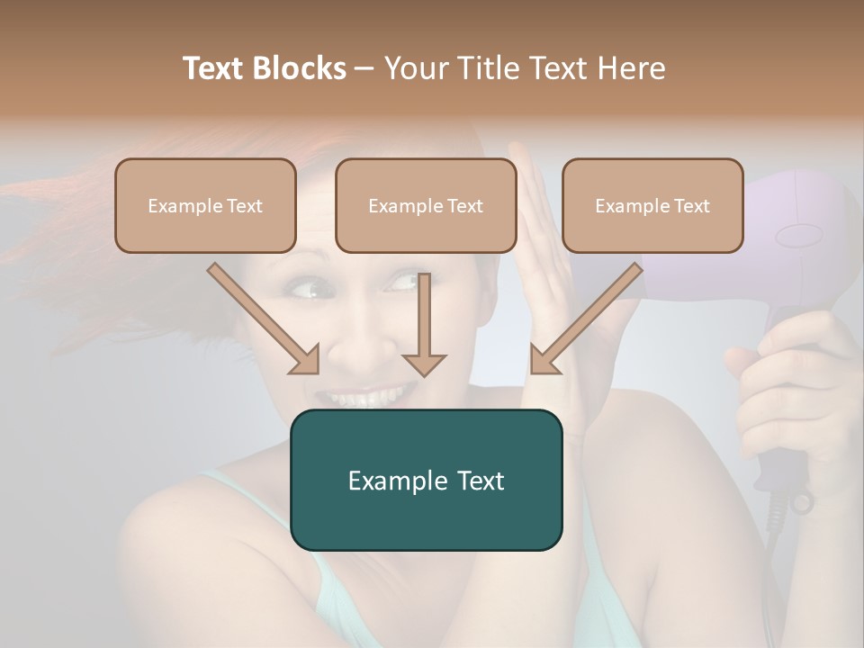 Color Cute Eye PowerPoint Template