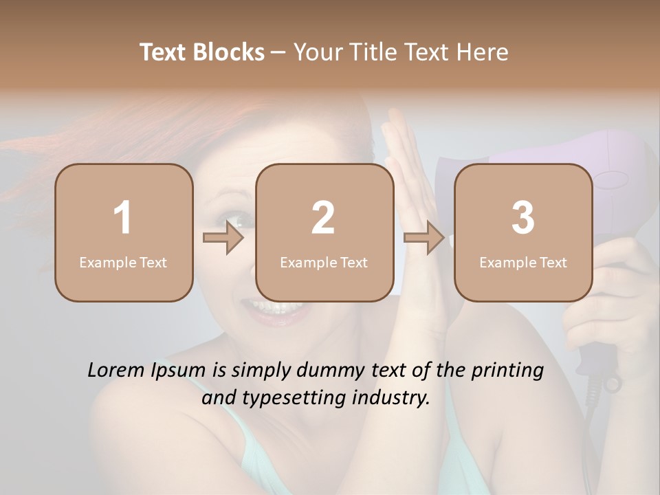 Color Cute Eye PowerPoint Template