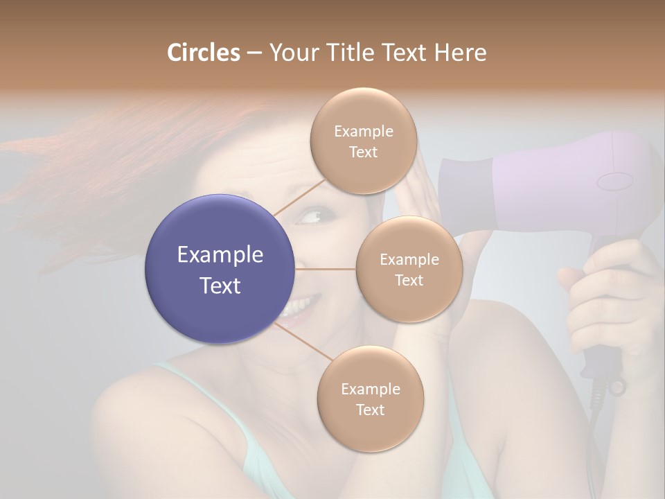 Color Cute Eye PowerPoint Template