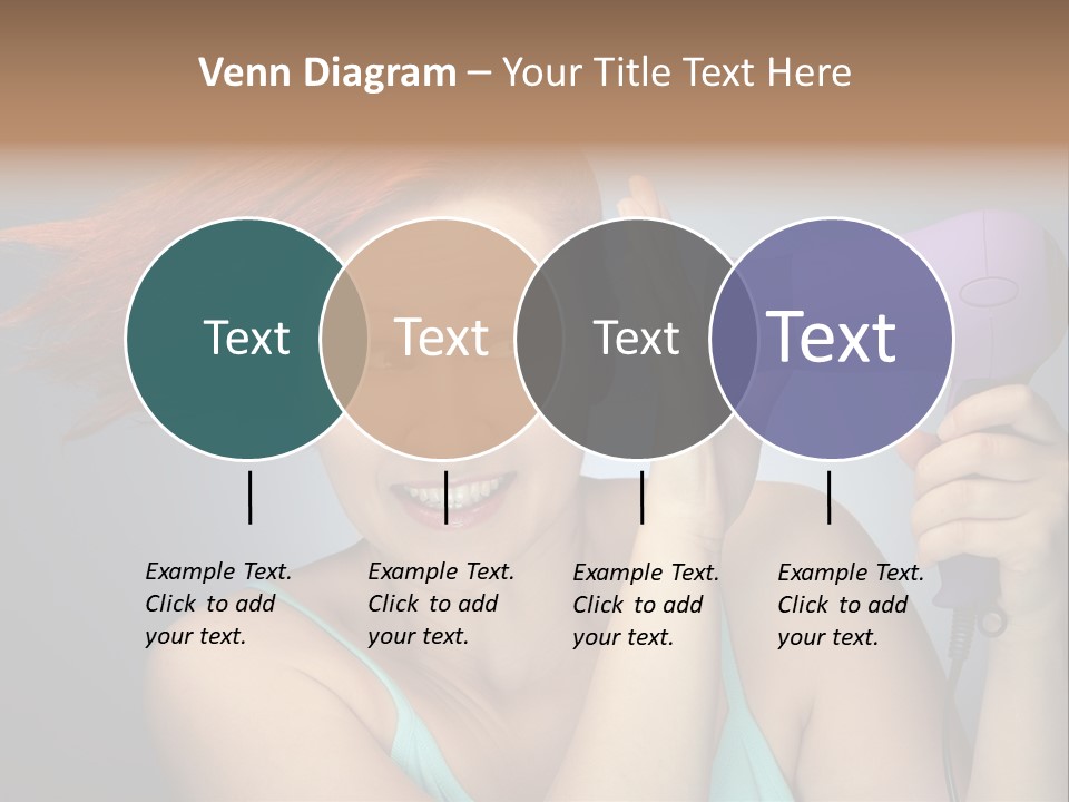 Color Cute Eye PowerPoint Template