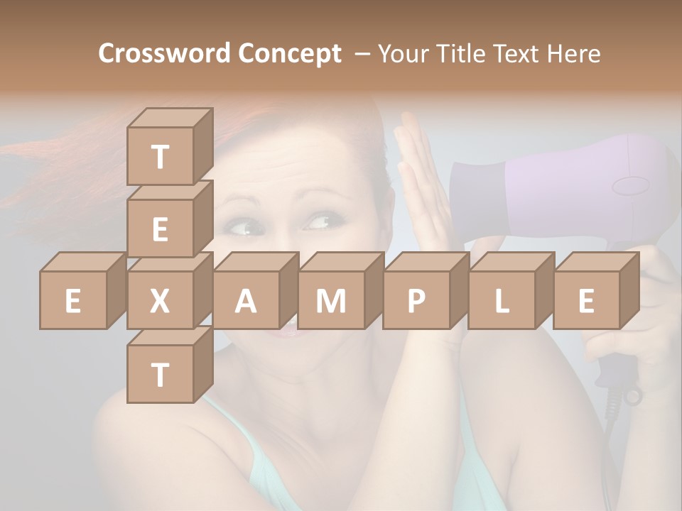 Color Cute Eye PowerPoint Template