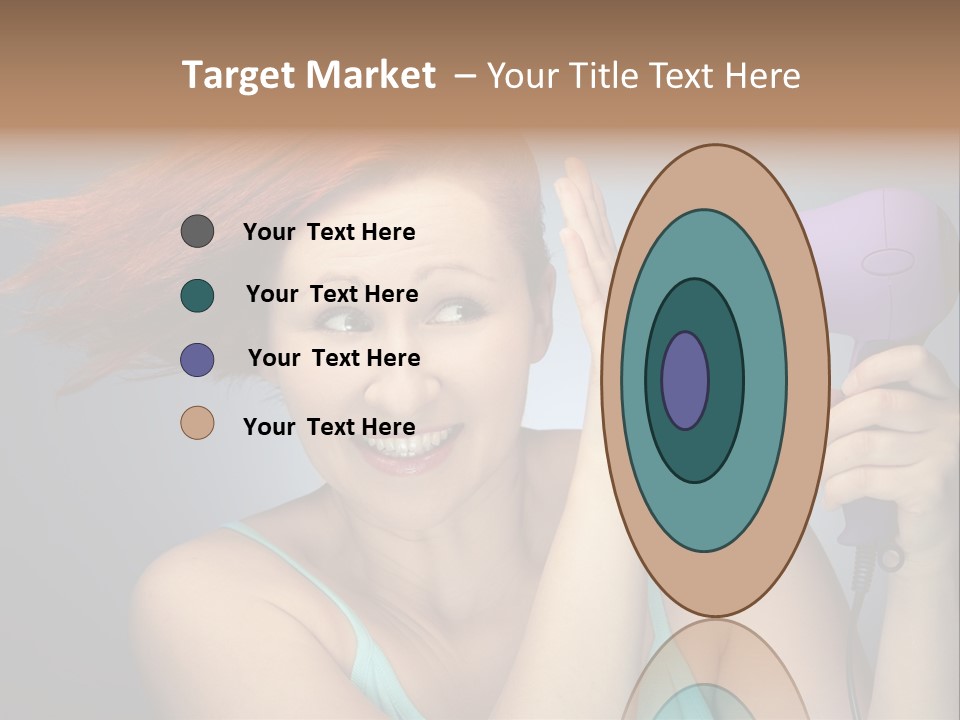 Color Cute Eye PowerPoint Template