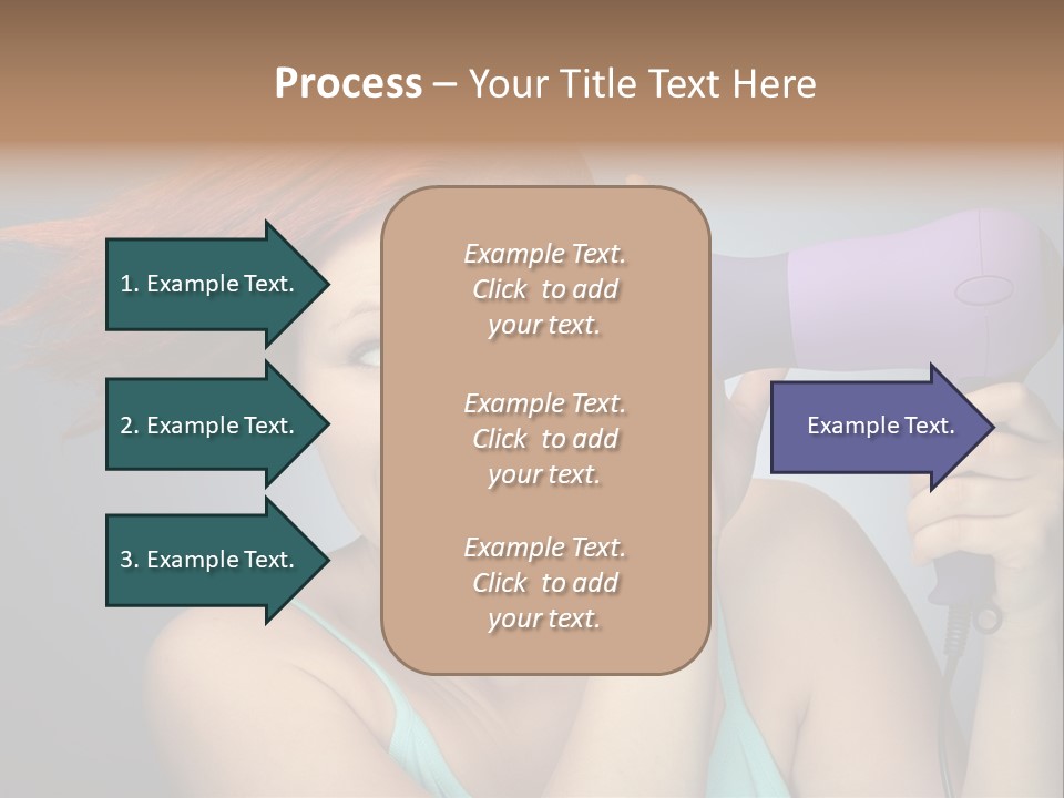 Color Cute Eye PowerPoint Template