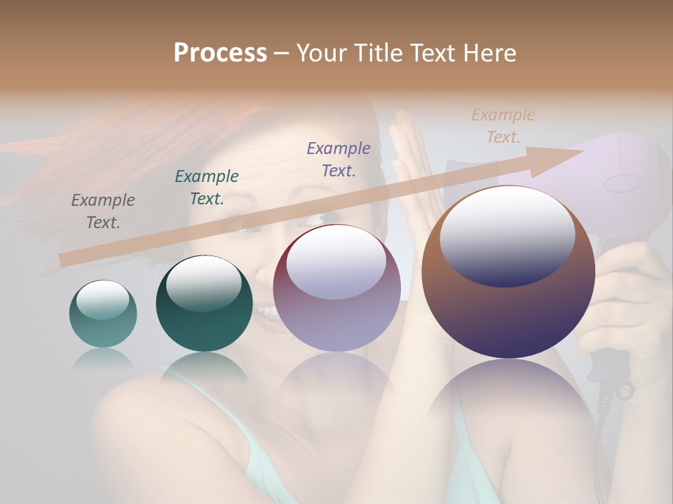 Color Cute Eye PowerPoint Template