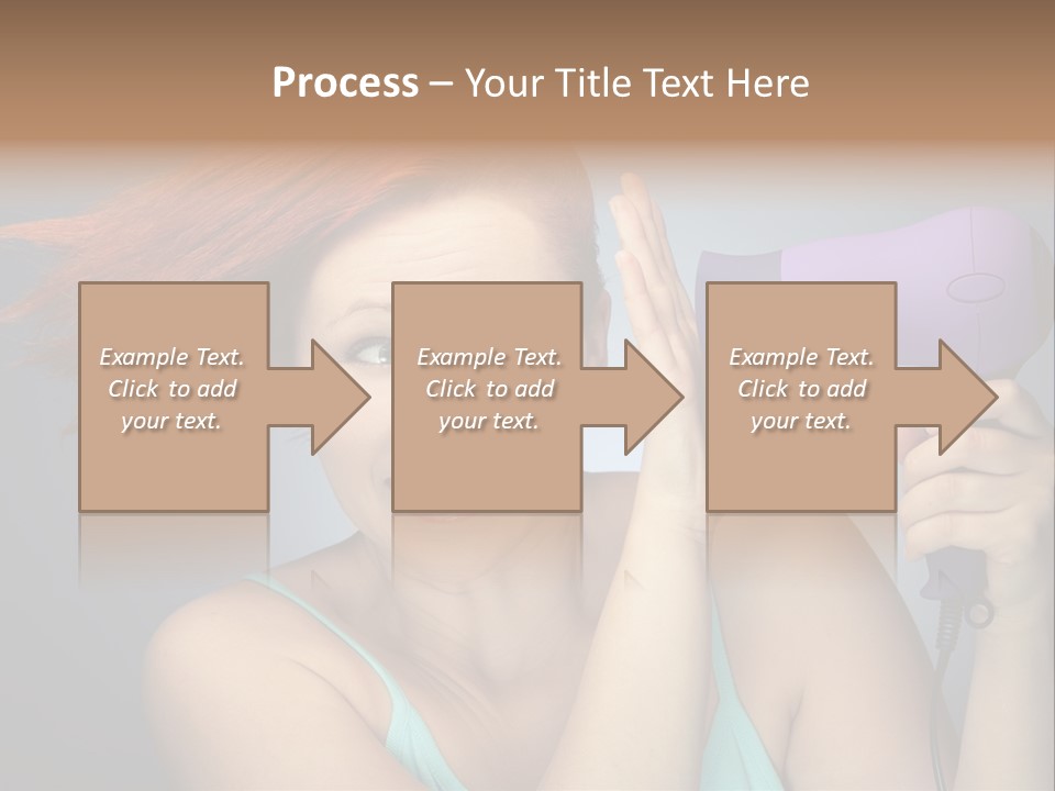 Color Cute Eye PowerPoint Template