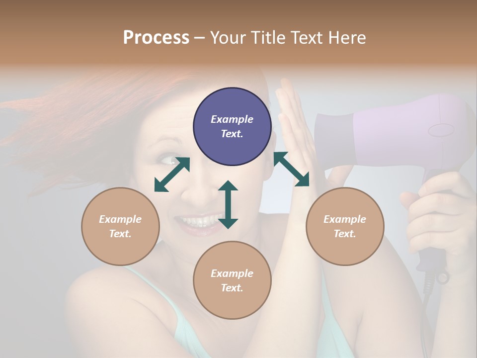 Color Cute Eye PowerPoint Template