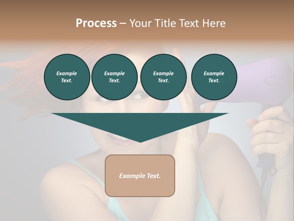 Color Cute Eye PowerPoint Template