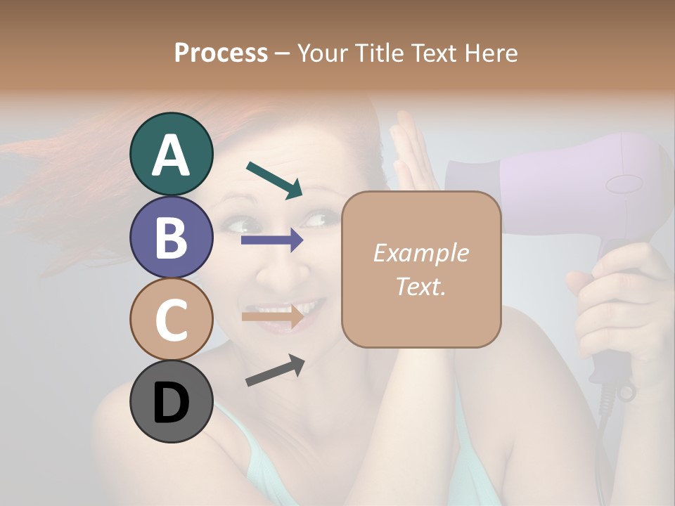 Color Cute Eye PowerPoint Template