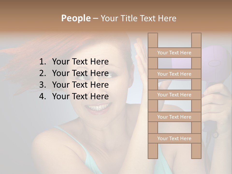 Color Cute Eye PowerPoint Template