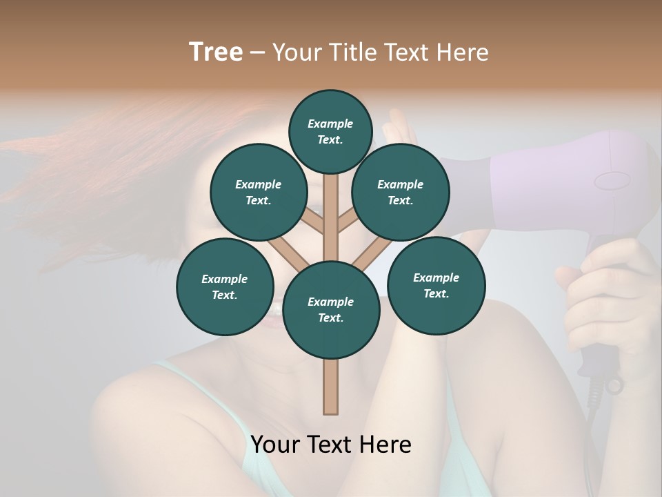 Color Cute Eye PowerPoint Template