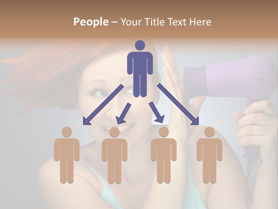 Color Cute Eye PowerPoint Template