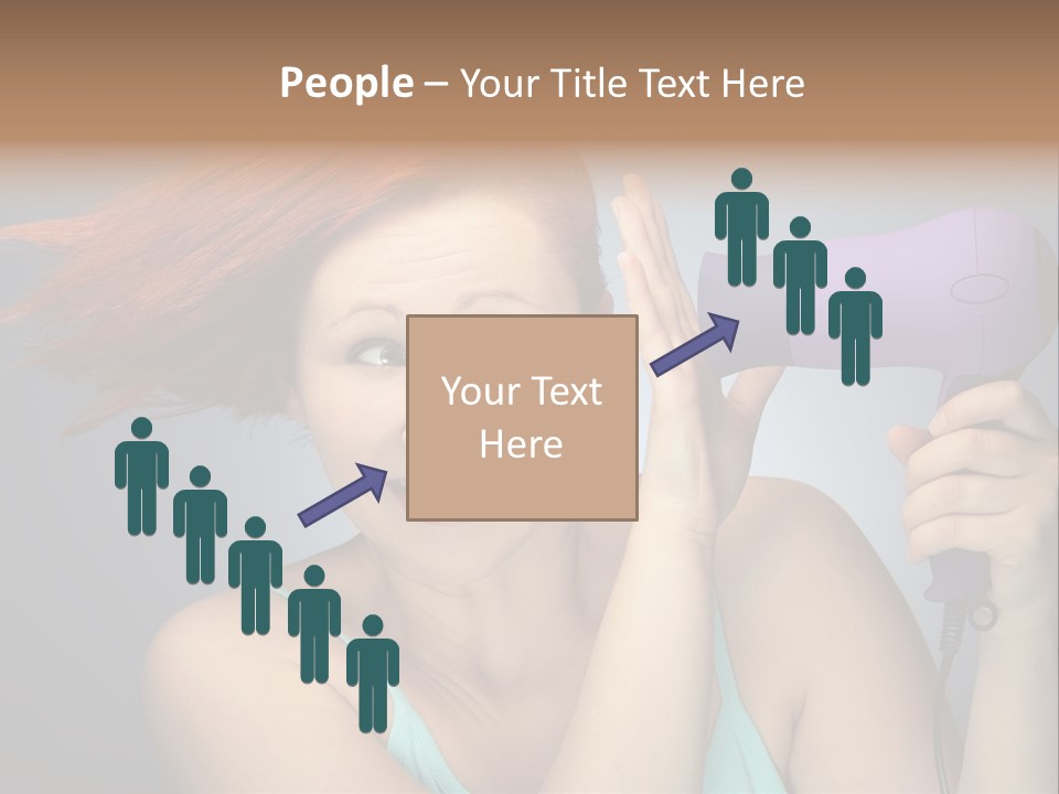 Color Cute Eye PowerPoint Template