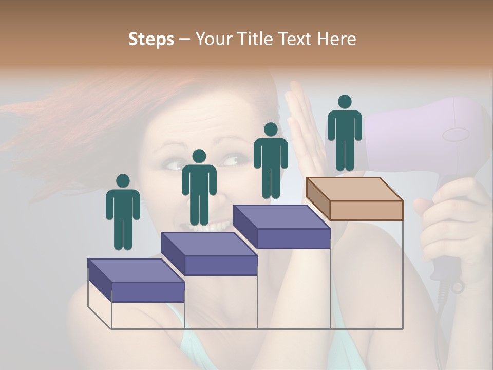 Color Cute Eye PowerPoint Template