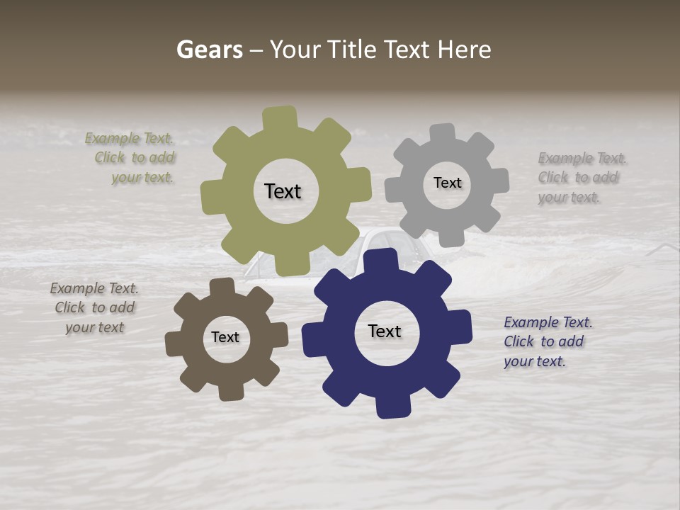 Safety Environment Damaged PowerPoint Template