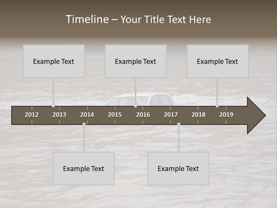 Safety Environment Damaged PowerPoint Template
