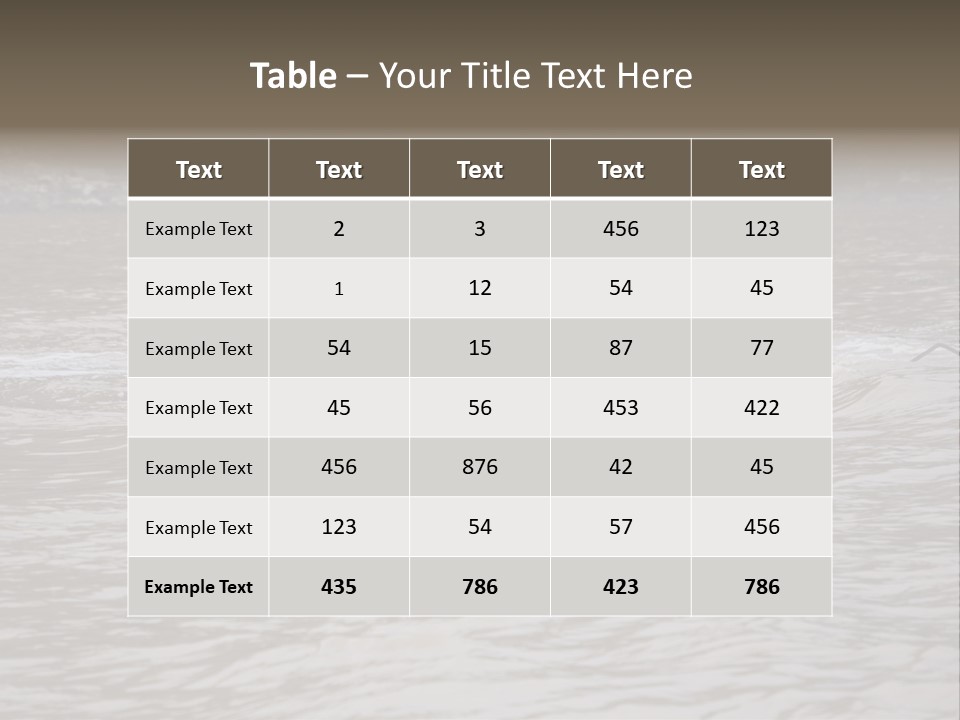 Safety Environment Damaged PowerPoint Template