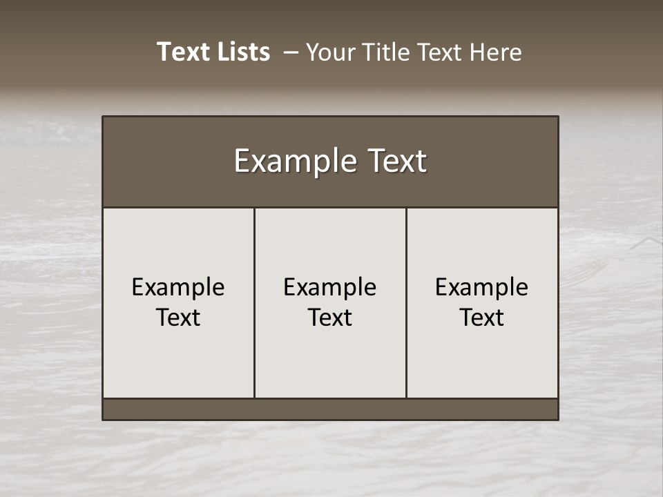 Safety Environment Damaged PowerPoint Template