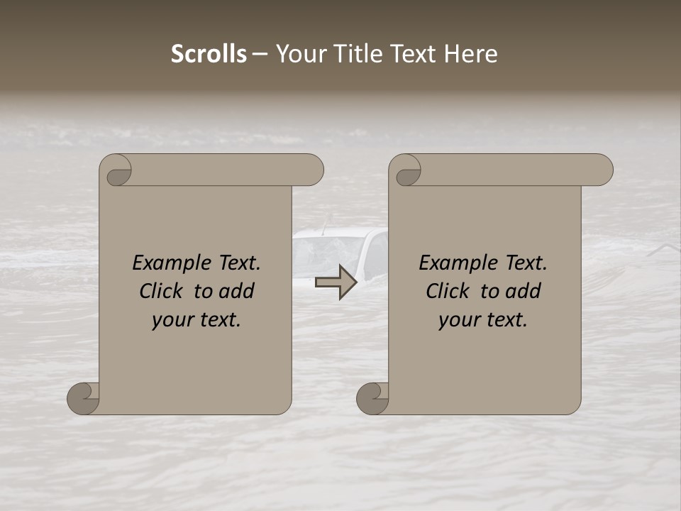 Safety Environment Damaged PowerPoint Template