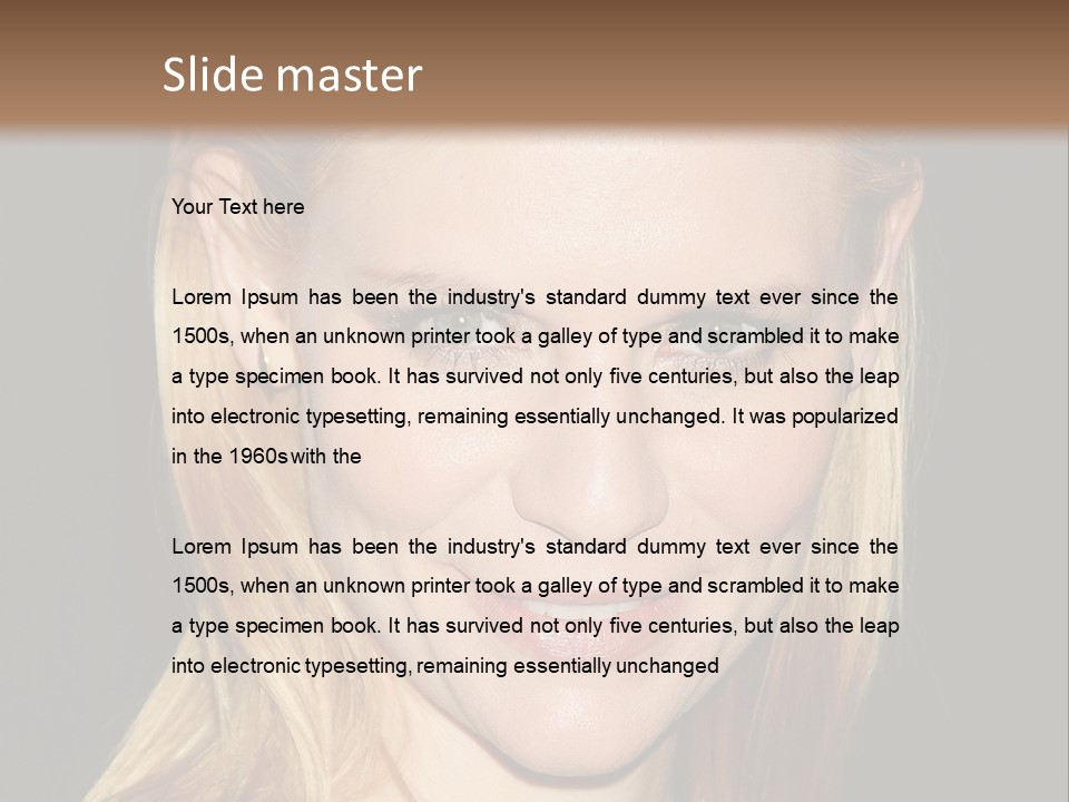 Fame Event Celebrity PowerPoint Template