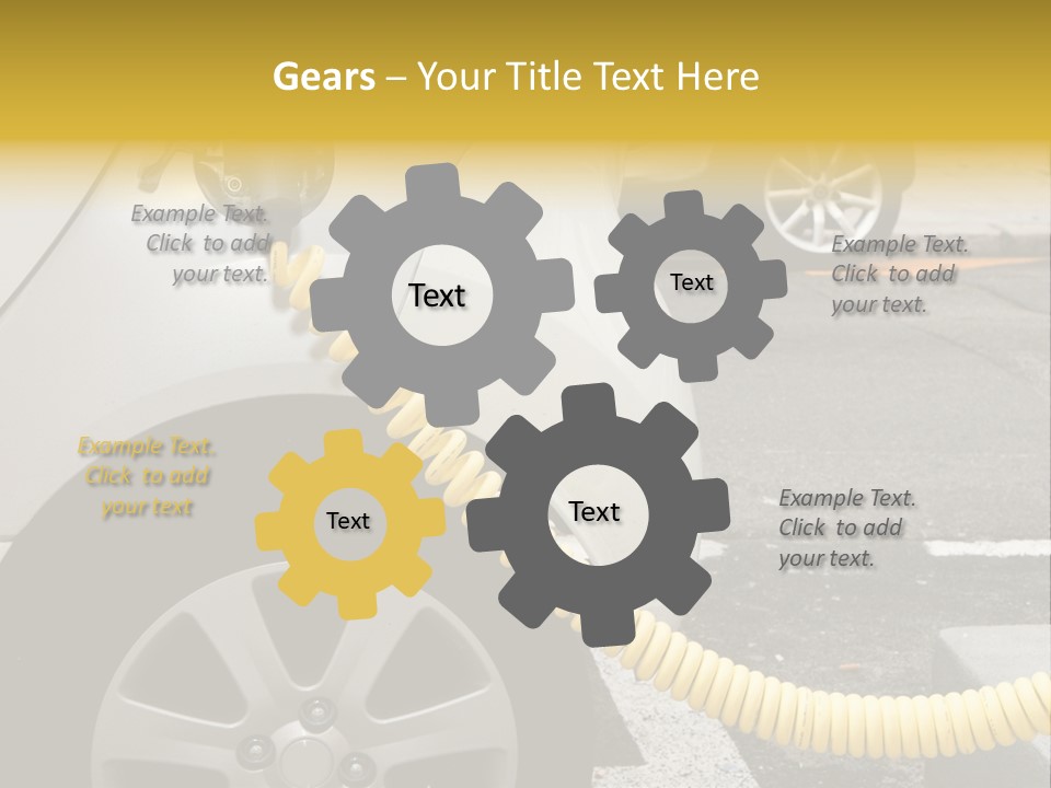 Cable Electro Industry PowerPoint Template