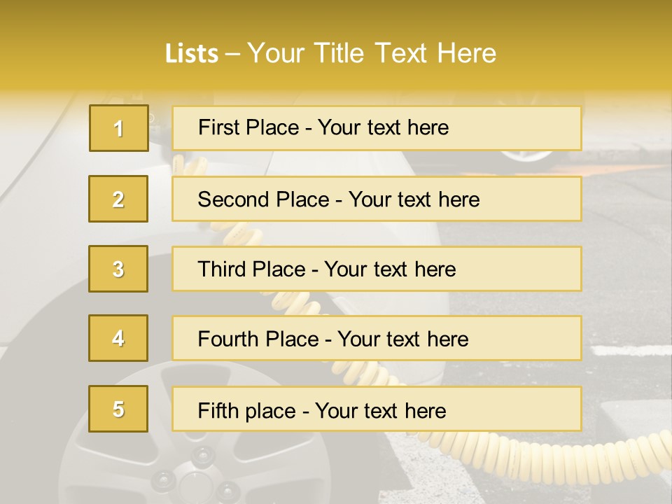 Cable Electro Industry PowerPoint Template
