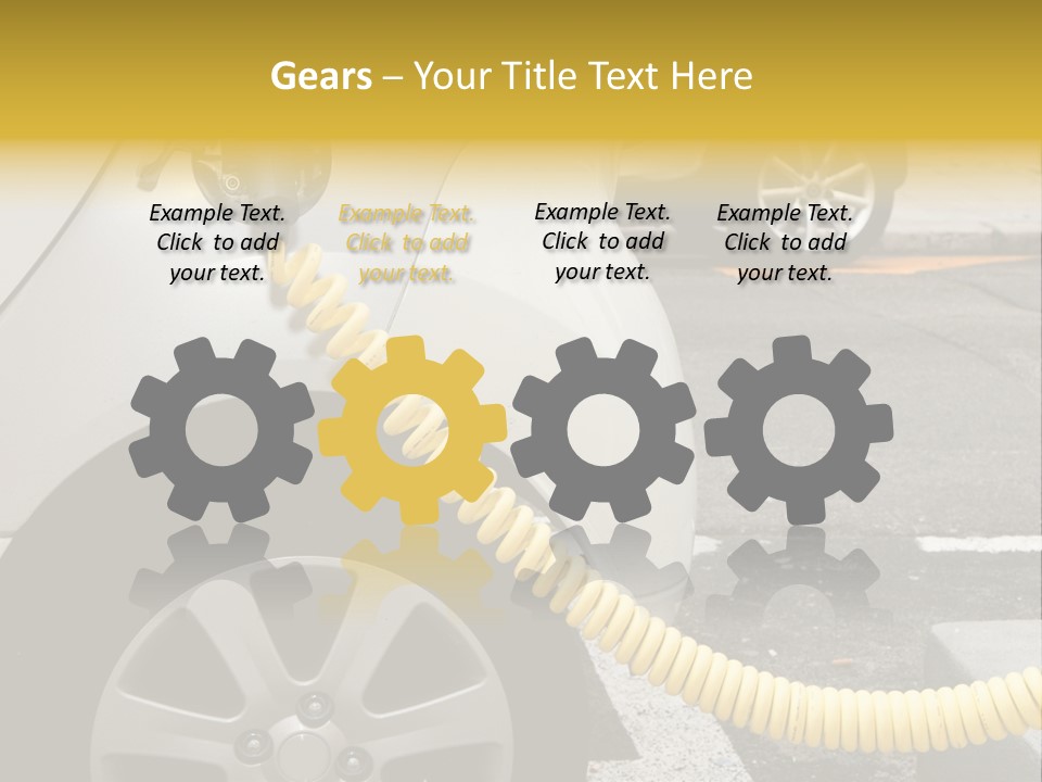 Cable Electro Industry PowerPoint Template