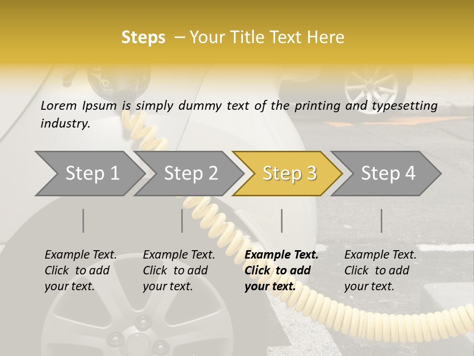 Cable Electro Industry PowerPoint Template