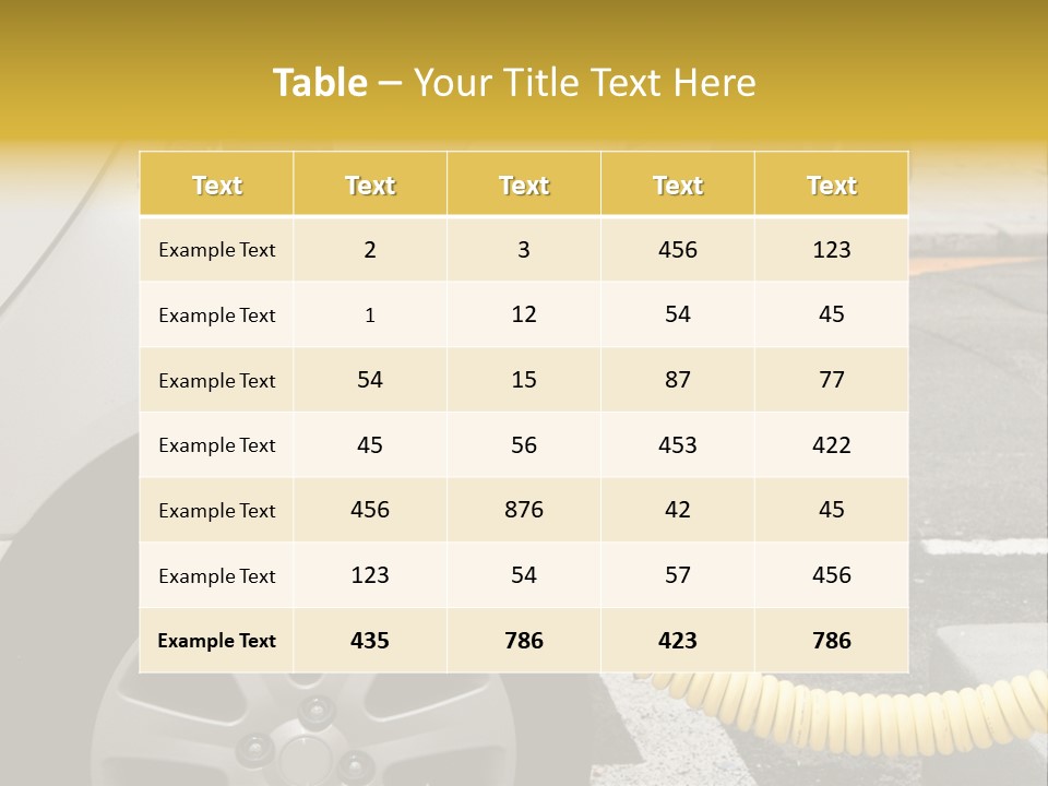 Cable Electro Industry PowerPoint Template