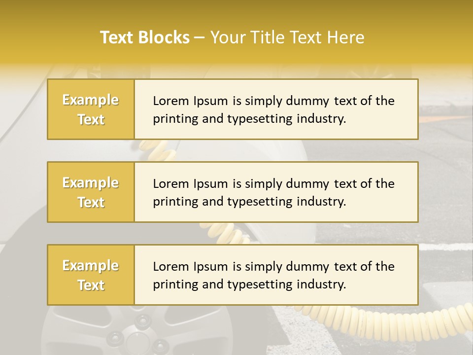 Cable Electro Industry PowerPoint Template