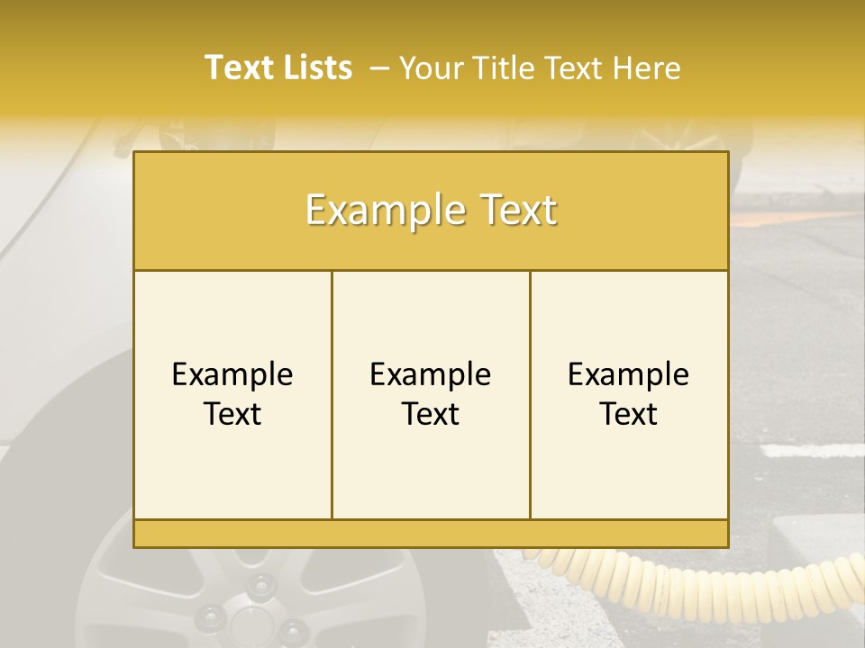 Cable Electro Industry PowerPoint Template