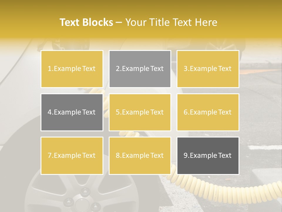 Cable Electro Industry PowerPoint Template