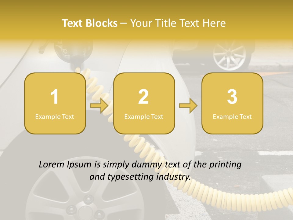 Cable Electro Industry PowerPoint Template