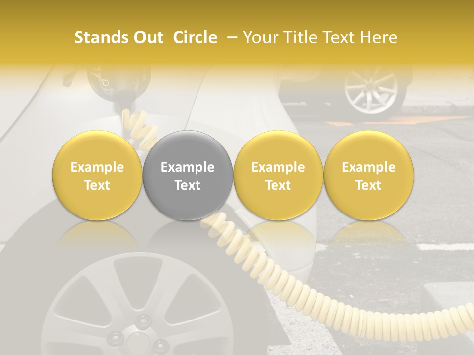 Cable Electro Industry PowerPoint Template