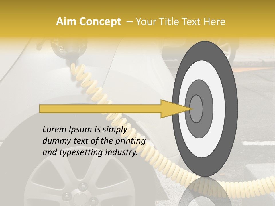 Cable Electro Industry PowerPoint Template