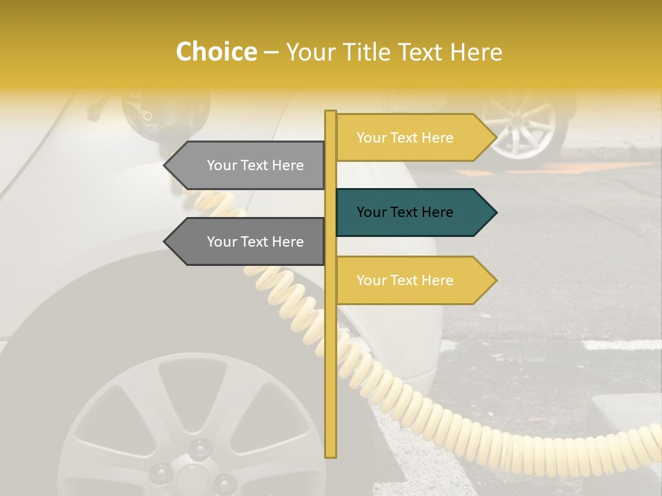 Cable Electro Industry PowerPoint Template