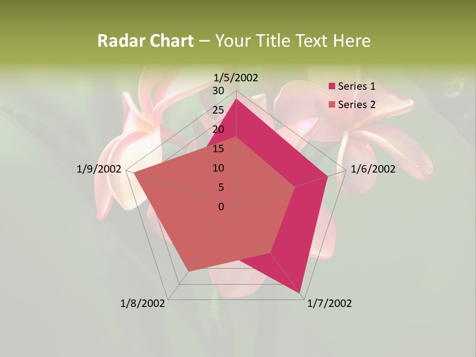 Plant Tropical Flower Selective Focus PowerPoint Template