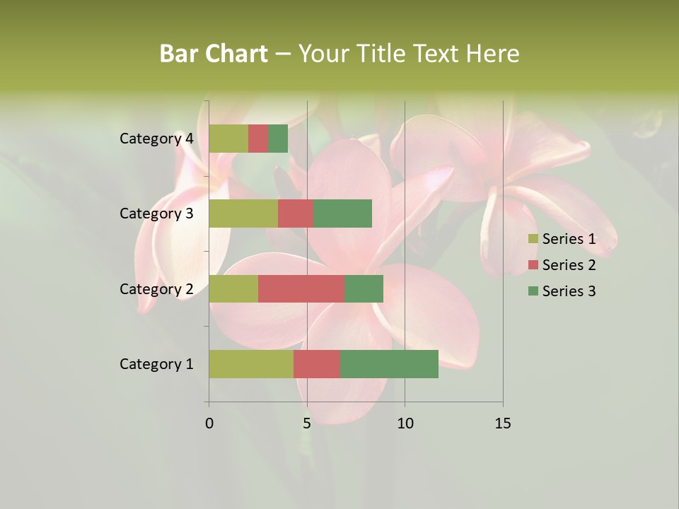 Plant Tropical Flower Selective Focus PowerPoint Template