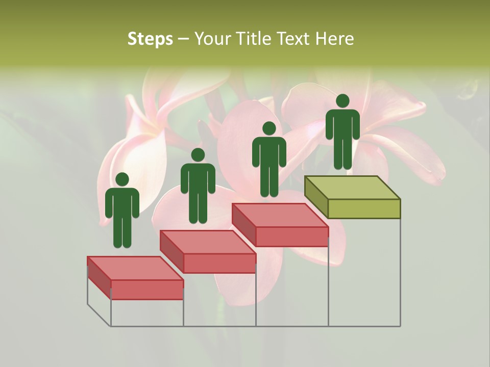 Plant Tropical Flower Selective Focus PowerPoint Template